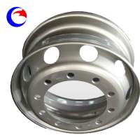 bus tubeless steel wheel rim and truck steel wheel rim 19.5x6.75 19.5x7.50